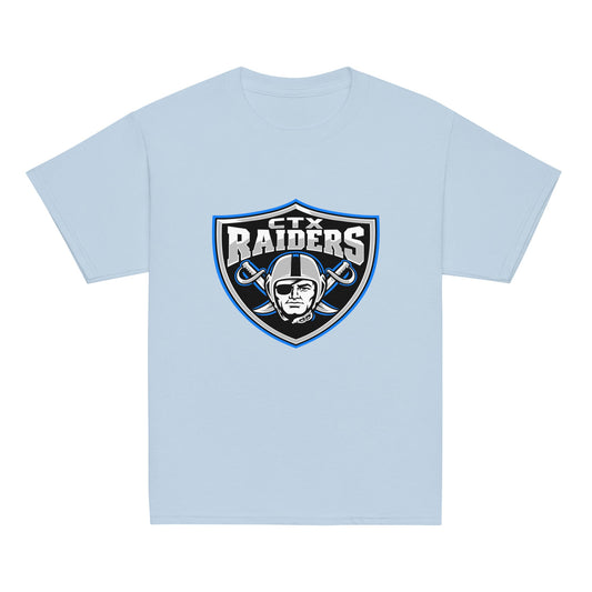 Classic | Youth T Shirt | Central Texas Raiders | Emblem Logo
