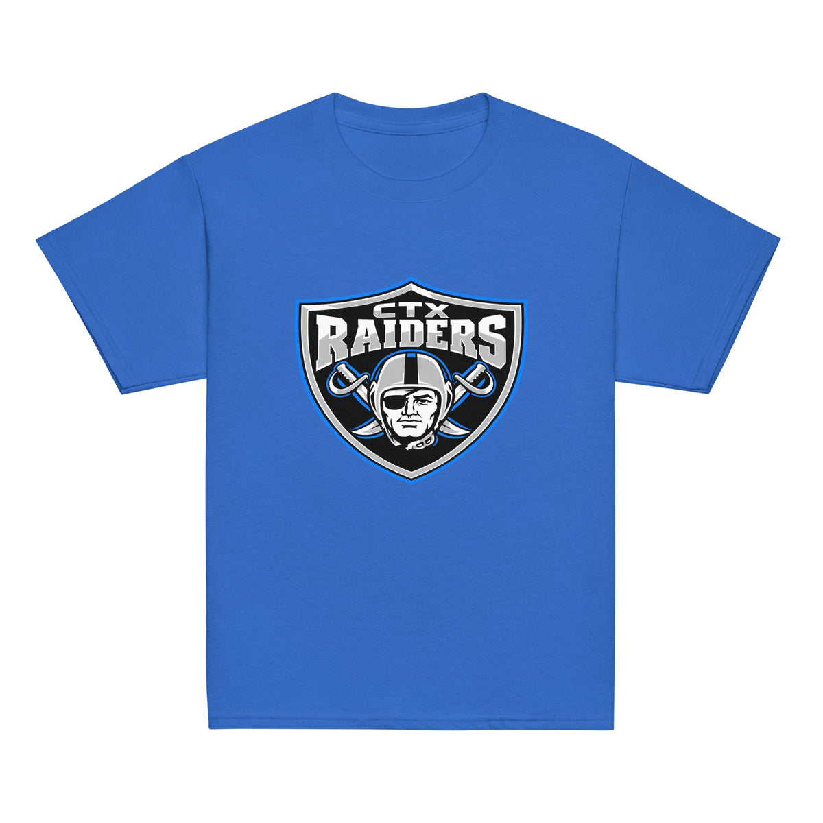 Classic | Youth T Shirt | Central Texas Raiders | Emblem Logo