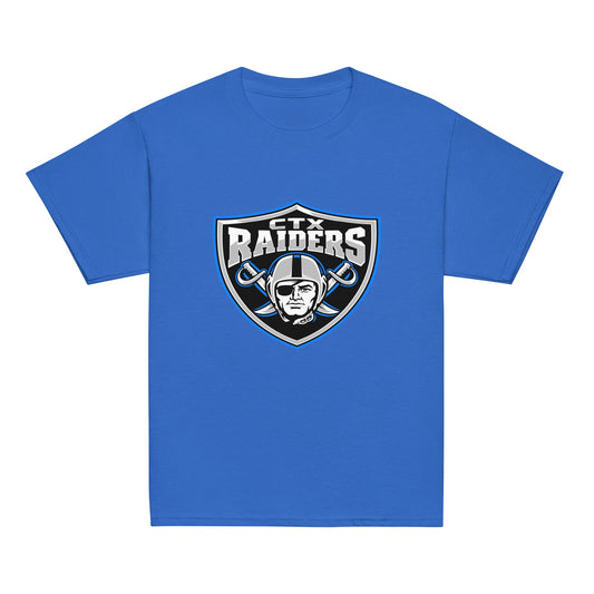 Classic | Youth T Shirt | Central Texas Raiders | Emblem Logo