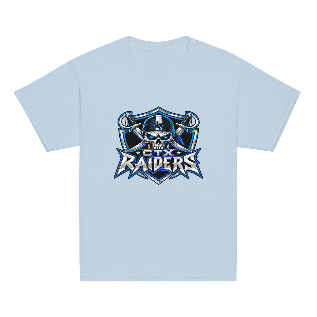 Classic | Youth T Shirt | Central Texas Raiders | Shield Logo