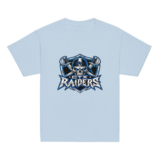 Classic | Youth T Shirt | Central Texas Raiders | Shield Logo