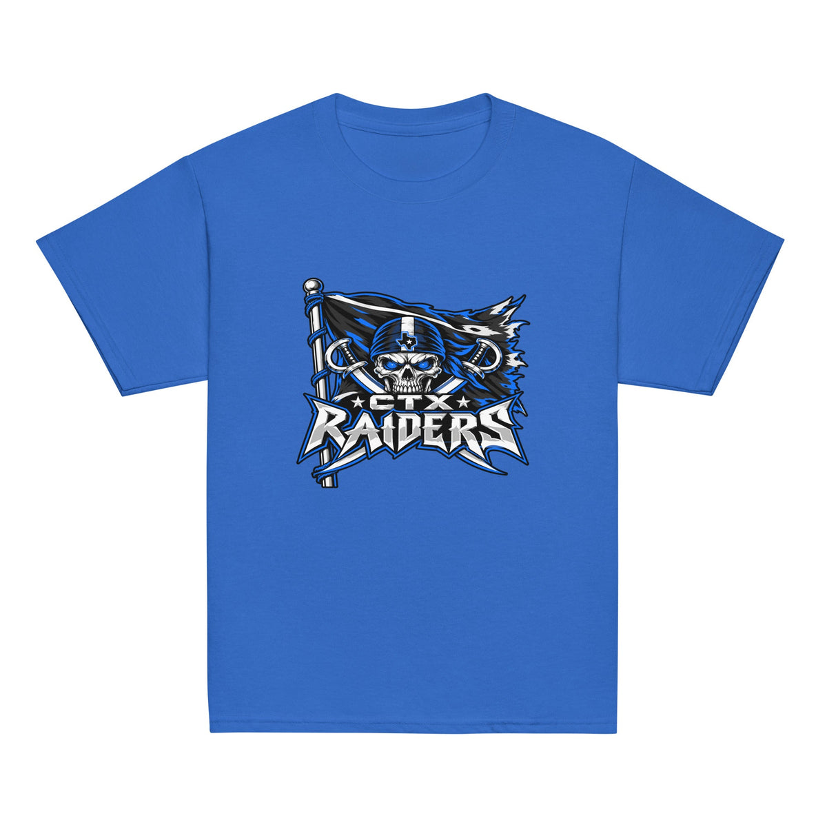 Classic | Youth T Shirt | Central Texas Raiders | Vanguard Logo