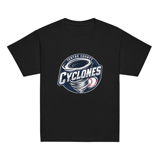 Classic | Youth T Shirt | Centre County Cyclones | Badge Logo