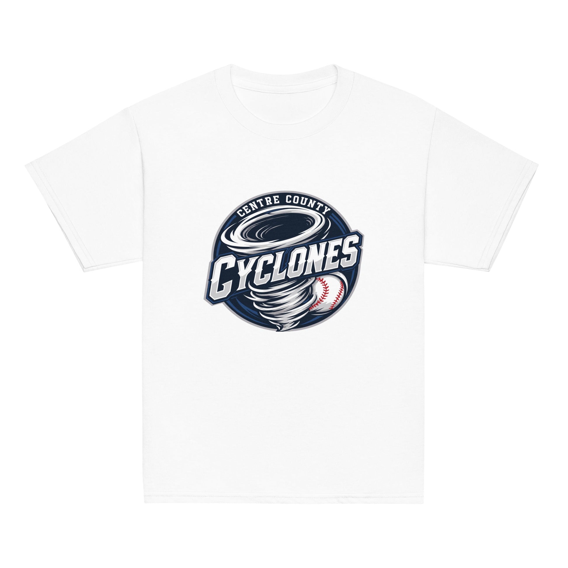 Classic | Youth T Shirt | Centre County Cyclones | Badge Logo
