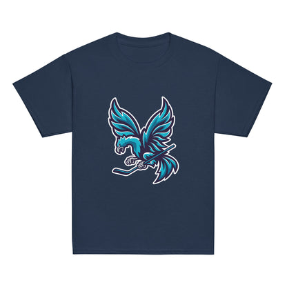 Classic | Youth T Shirt | Charlotte Rise | Mascot Logo