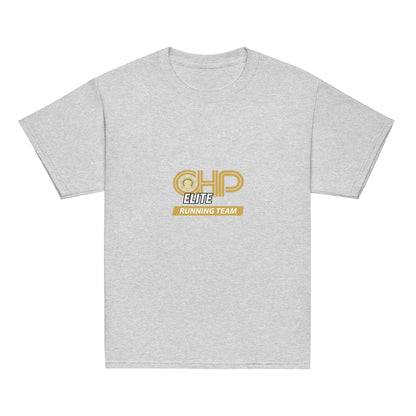 Classic | Youth T Shirt | CHP Elite Running Team | Runner Crest Logo