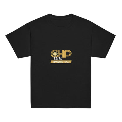 Classic | Youth T Shirt | CHP Elite Running Team | Runner Crest Logo