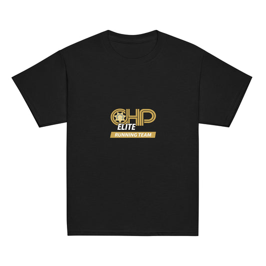 Classic | Youth T Shirt | CHP Elite Running Team | Runner Crest Logo