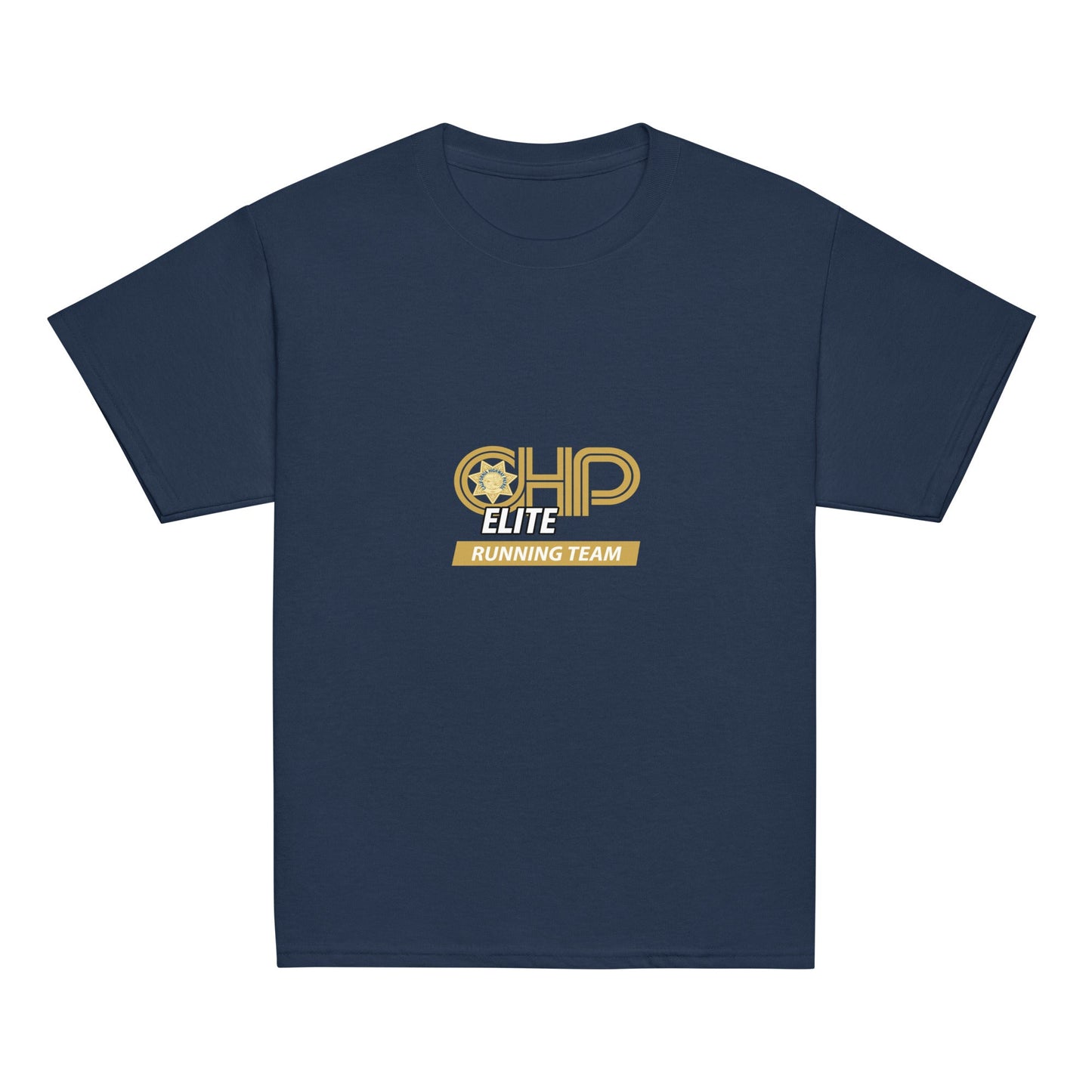 Classic | Youth T Shirt | CHP Elite Running Team | Runner Crest Logo