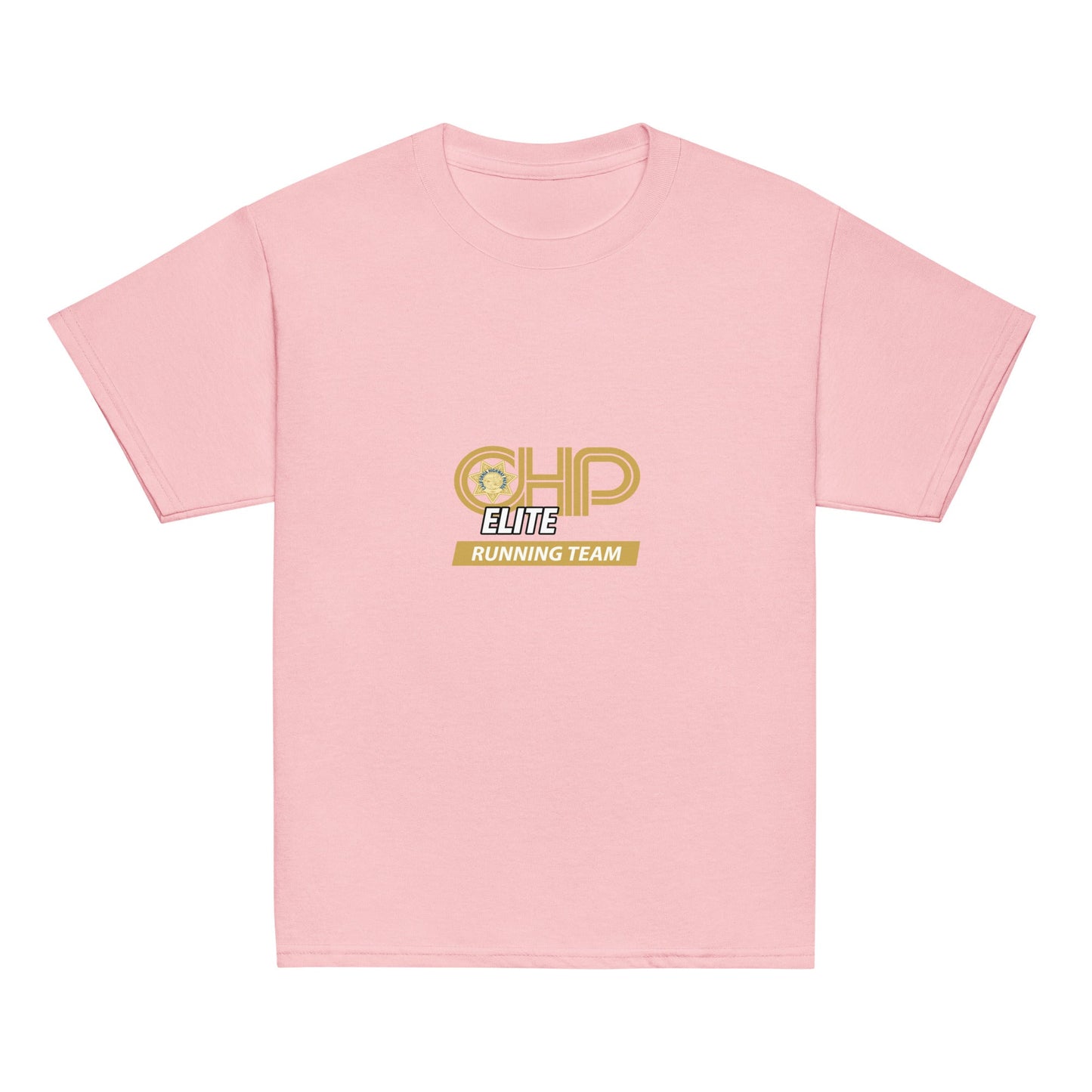 Classic | Youth T Shirt | CHP Elite Running Team | Runner Crest Logo