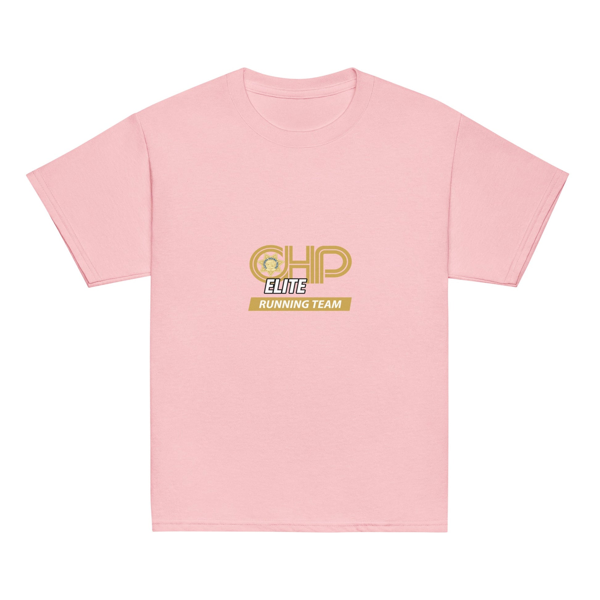 Classic | Youth T Shirt | CHP Elite Running Team | Runner Crest Logo