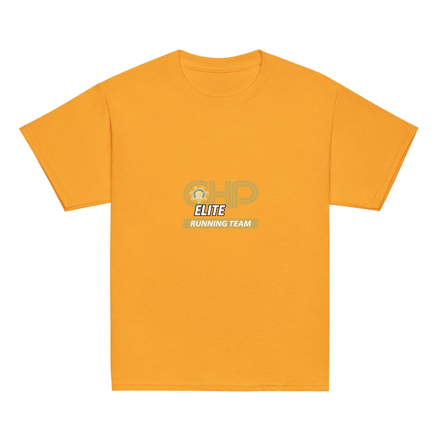 Classic | Youth T Shirt | CHP Elite Running Team | Runner Crest Logo
