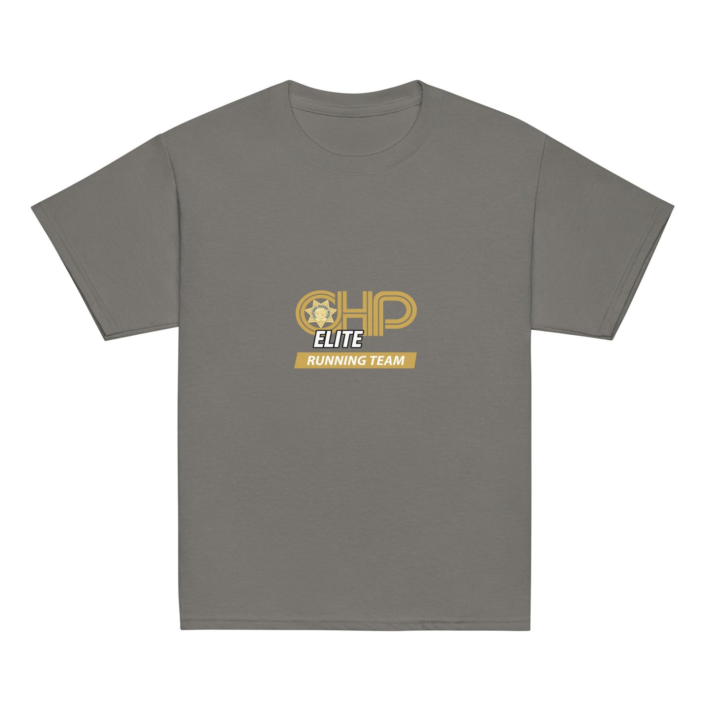 Classic | Youth T Shirt | CHP Elite Running Team | Runner Crest Logo