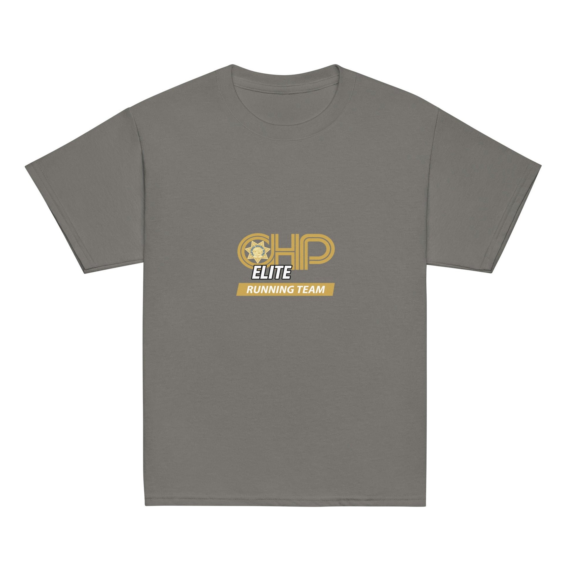 Classic | Youth T Shirt | CHP Elite Running Team | Runner Crest Logo