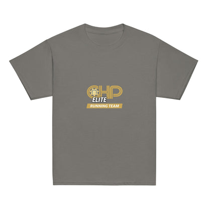 Classic | Youth T Shirt | CHP Elite Running Team | Runner Crest Logo