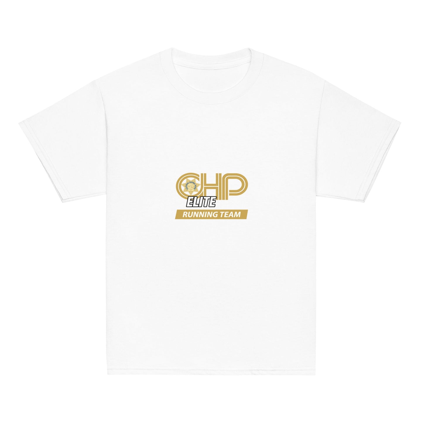 Classic | Youth T Shirt | CHP Elite Running Team | Runner Crest Logo