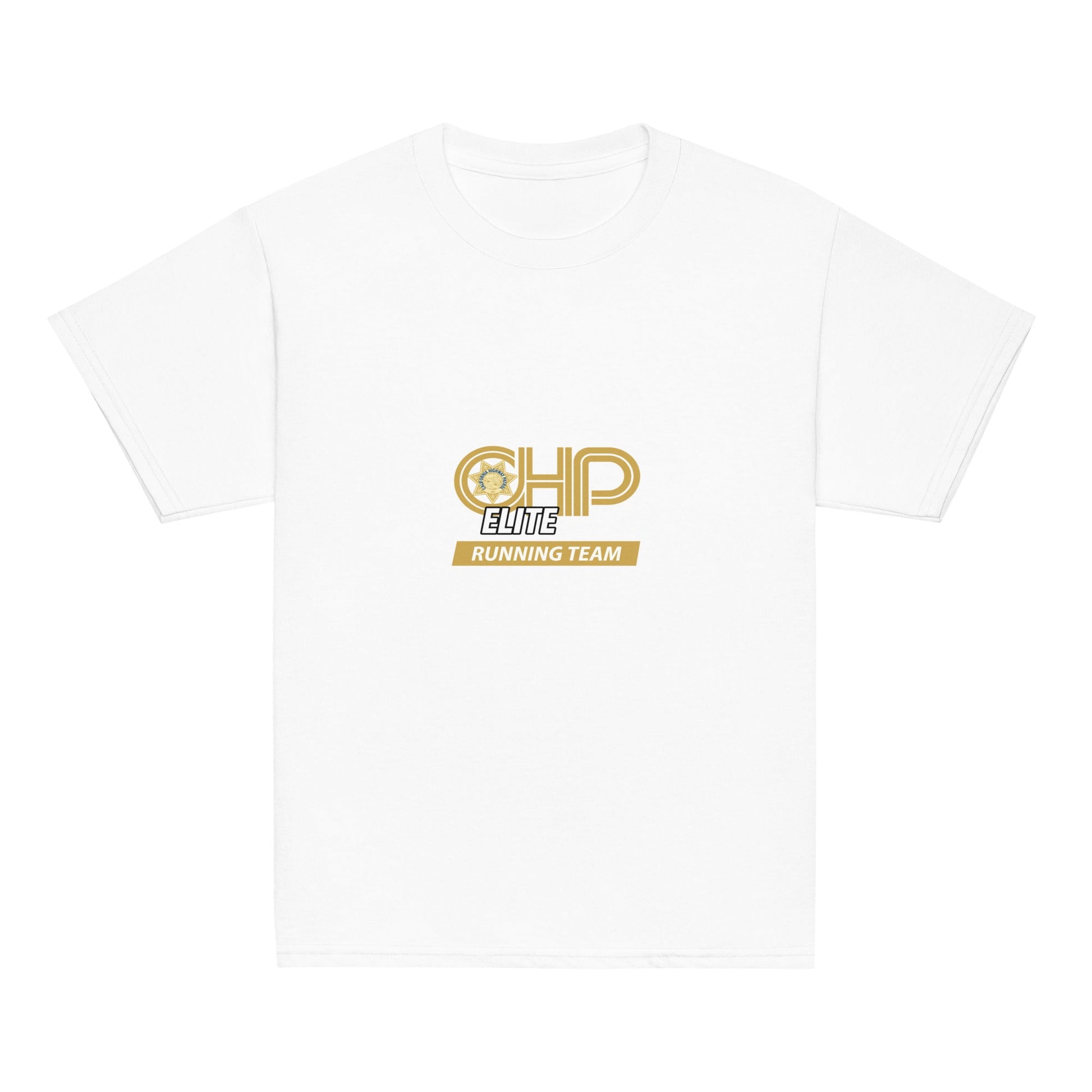 Classic | Youth T Shirt | CHP Elite Running Team | Runner Crest Logo