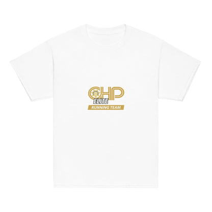 Classic | Youth T Shirt | CHP Elite Running Team | Runner Crest Logo