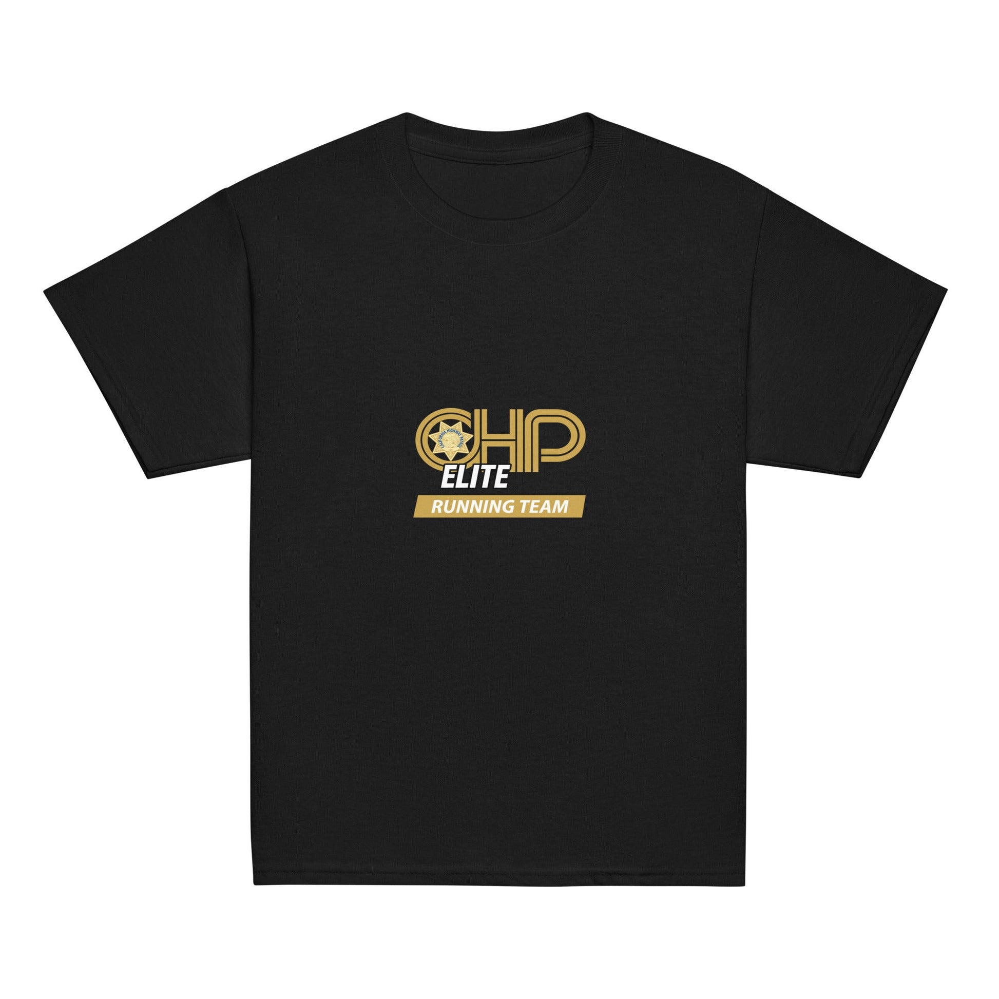 Classic | Youth T Shirt | CHP Elite Running Team | Runner Crest Logo