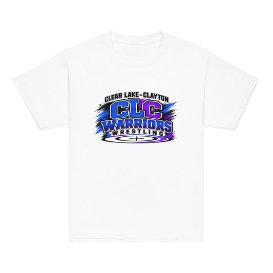 Classic | Youth T Shirt | Clear Lake - Clayton Wrestling | Vanguard Logo