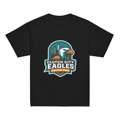 Classic | Youth T Shirt | Clutch City College Prep | Shield Logo