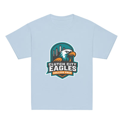 Classic | Youth T Shirt | Clutch City College Prep | Shield Logo
