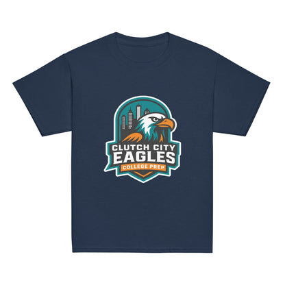 Classic | Youth T Shirt | Clutch City College Prep | Shield Logo