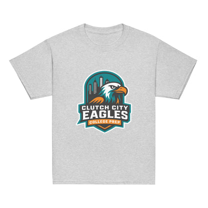 Classic | Youth T Shirt | Clutch City College Prep | Shield Logo