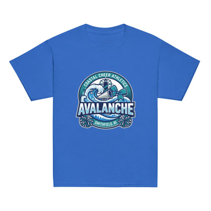 Classic | Youth T Shirt | Coastal Cheer Athletics Avalanche