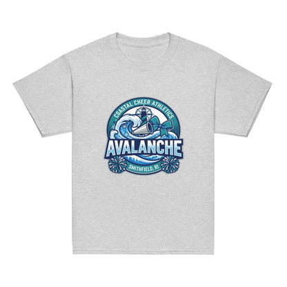 Classic | Youth T Shirt | Coastal Cheer Athletics Avalanche