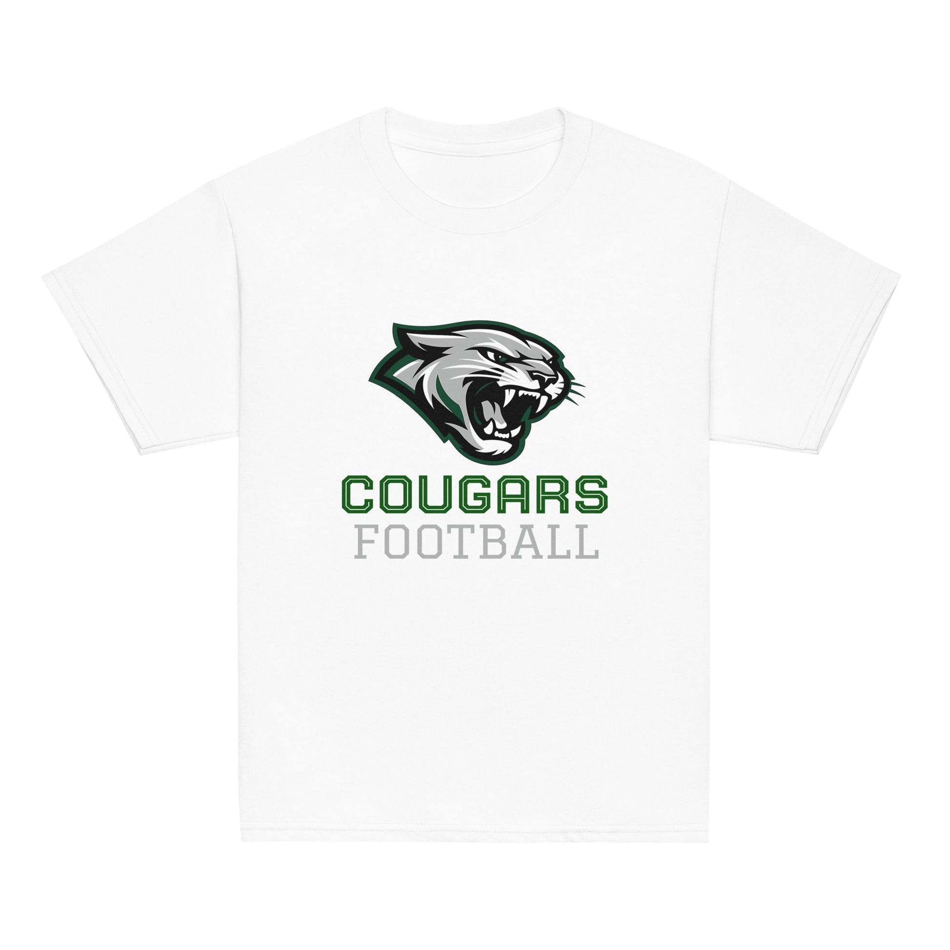 Classic | Youth T Shirt | Colts Neck Cougars | Youth Tackle Football (AYF) | Strike Mascot Logo