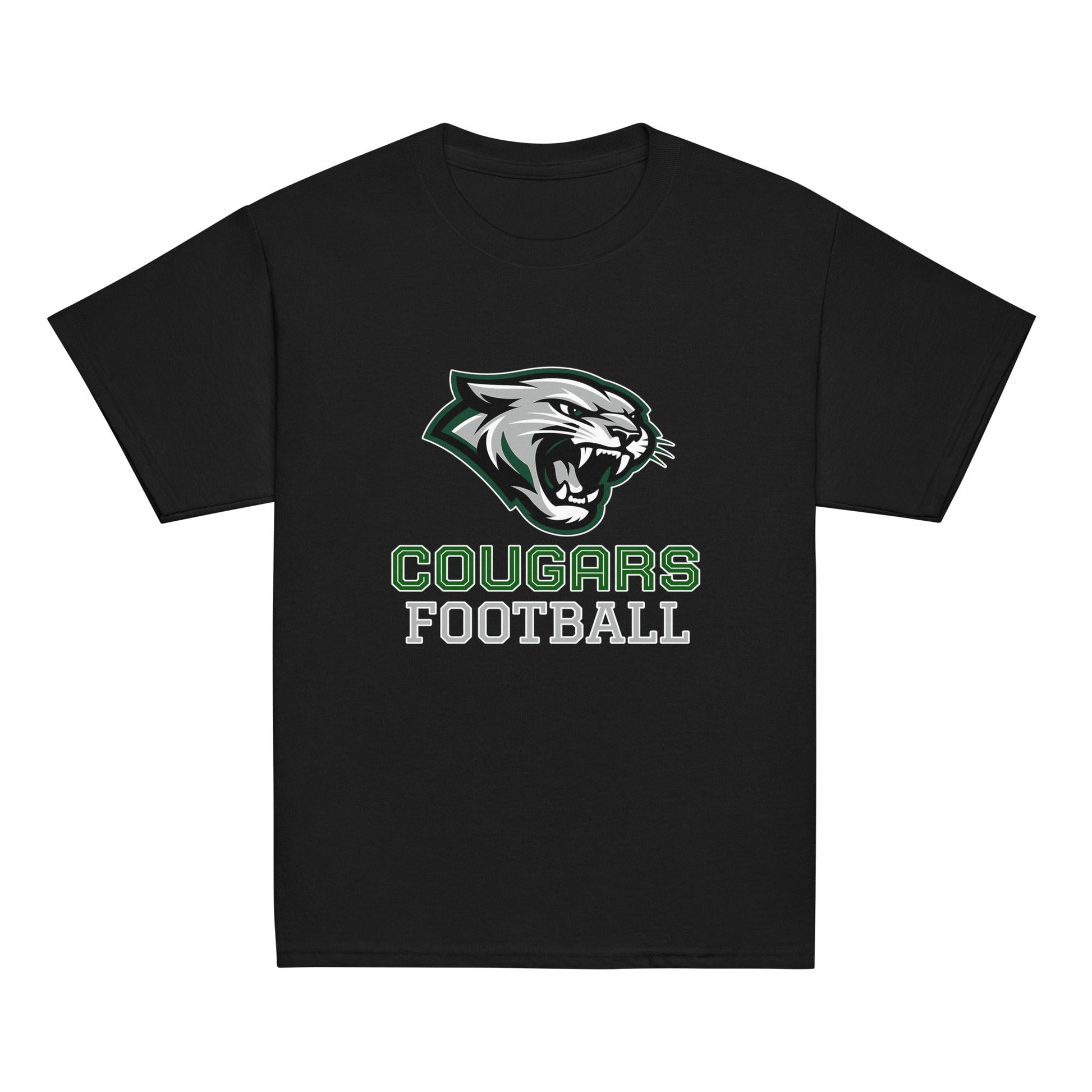 Classic | Youth T Shirt | Colts Neck Cougars | Youth Tackle Football (AYF) | Strike Mascot Logo