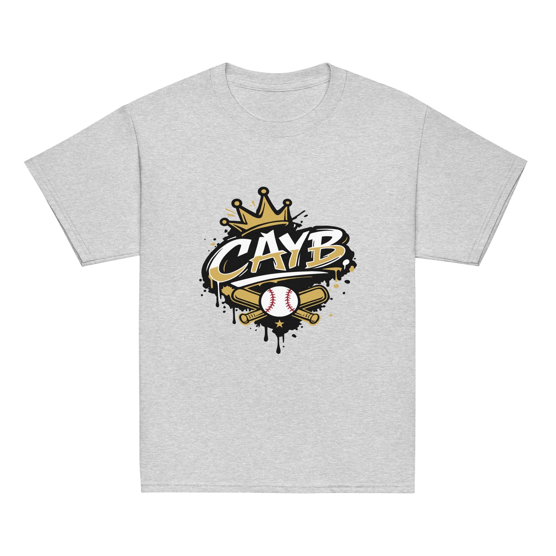 Classic | Youth T Shirt | Conroe Area Youth Baseball | Crown Logo