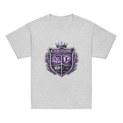 Classic | Youth T Shirt | Couture Productions | Couture Shield Logo