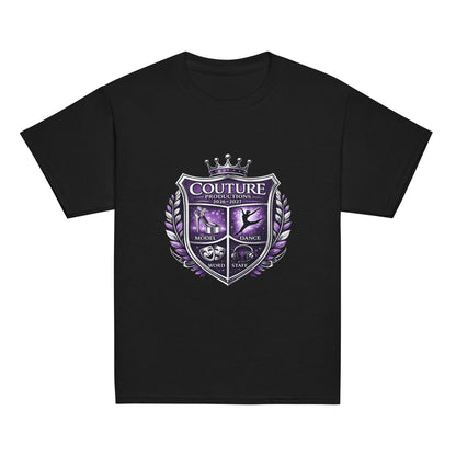 Classic | Youth T Shirt | Couture Productions | Couture Shield Logo