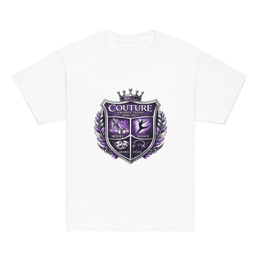 Classic | Youth T Shirt | Couture Productions | Couture Shield Logo