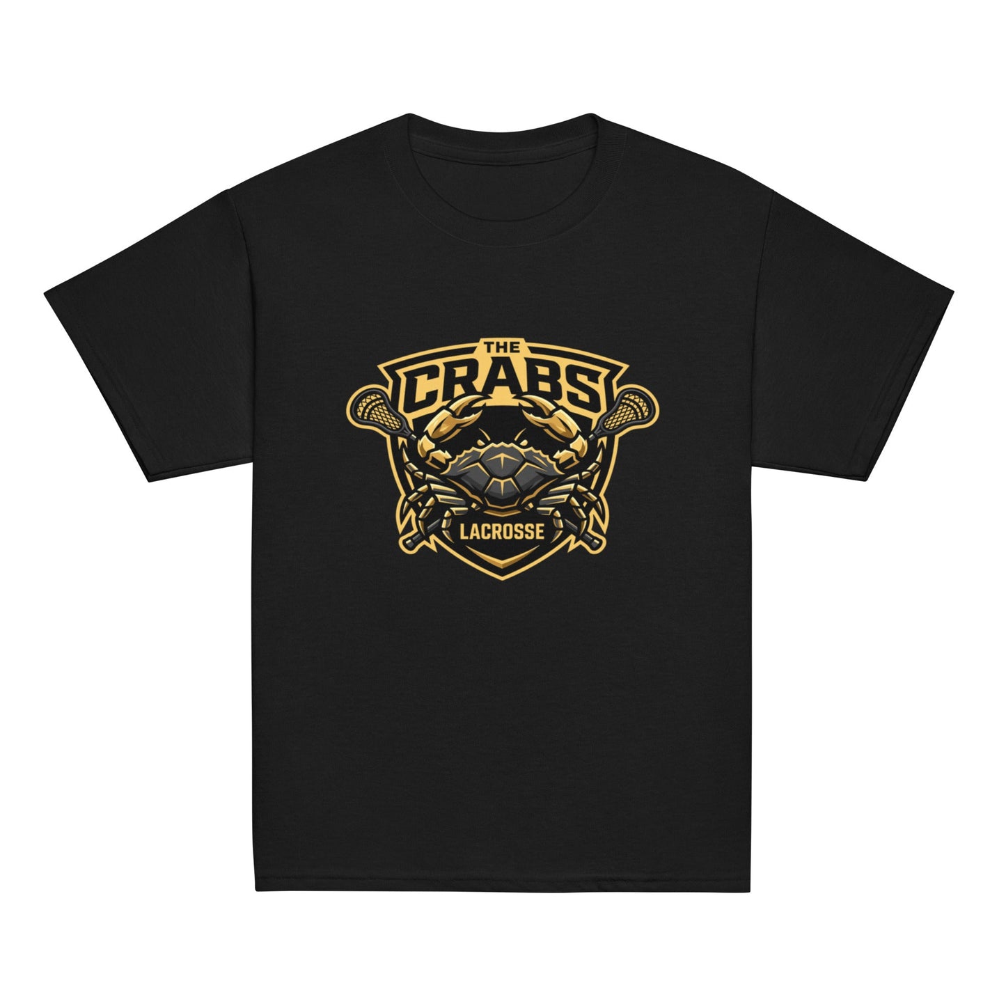 Classic | Youth T Shirt | Crabs lax | Badge Logo