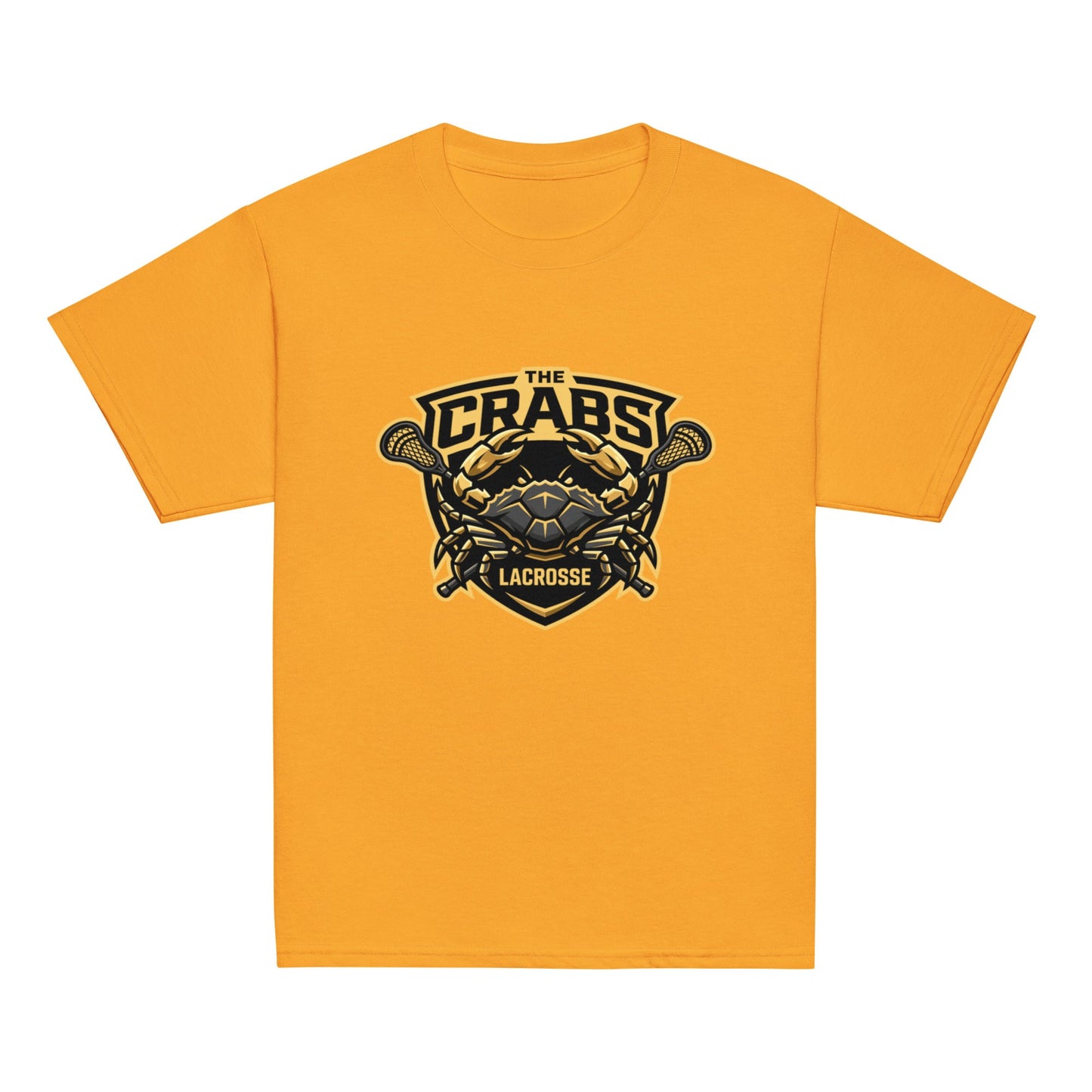 Classic | Youth T Shirt | Crabs lax | Badge Logo