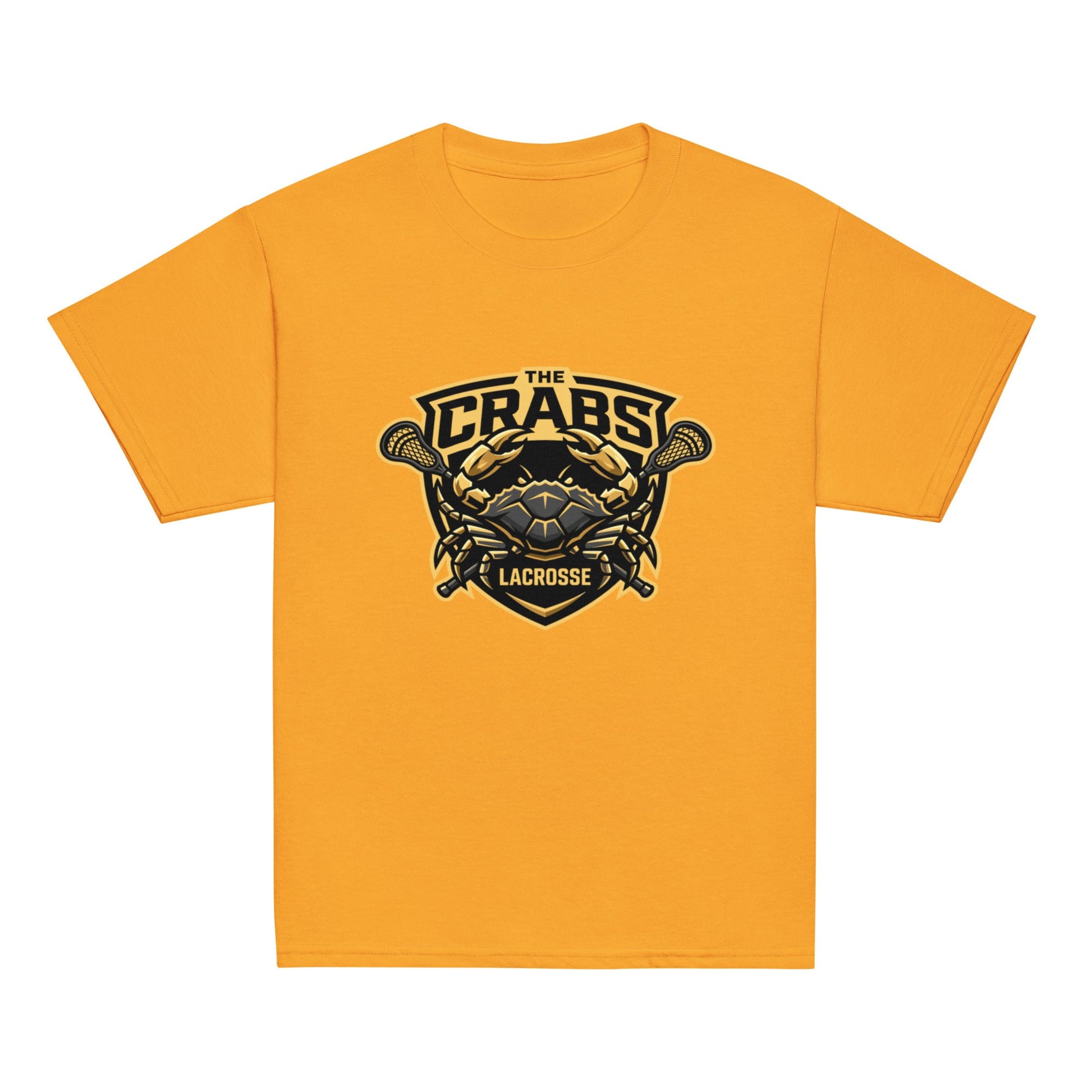 Classic | Youth T Shirt | Crabs lax | Badge Logo