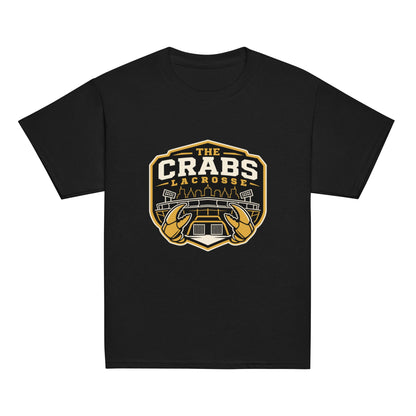 Classic | Youth T Shirt | Crabs lax | Stadium Logo