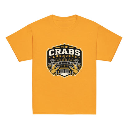 Classic | Youth T Shirt | Crabs lax | Stadium Logo
