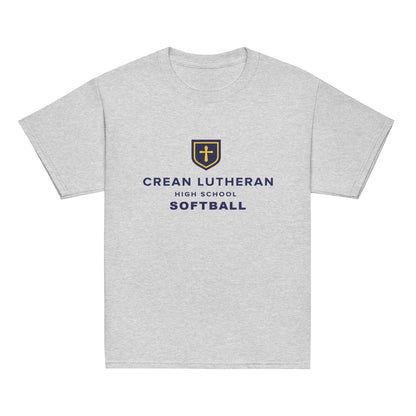 Classic | Youth T Shirt | Crean Lutheran Softball | CLHS SB Logo