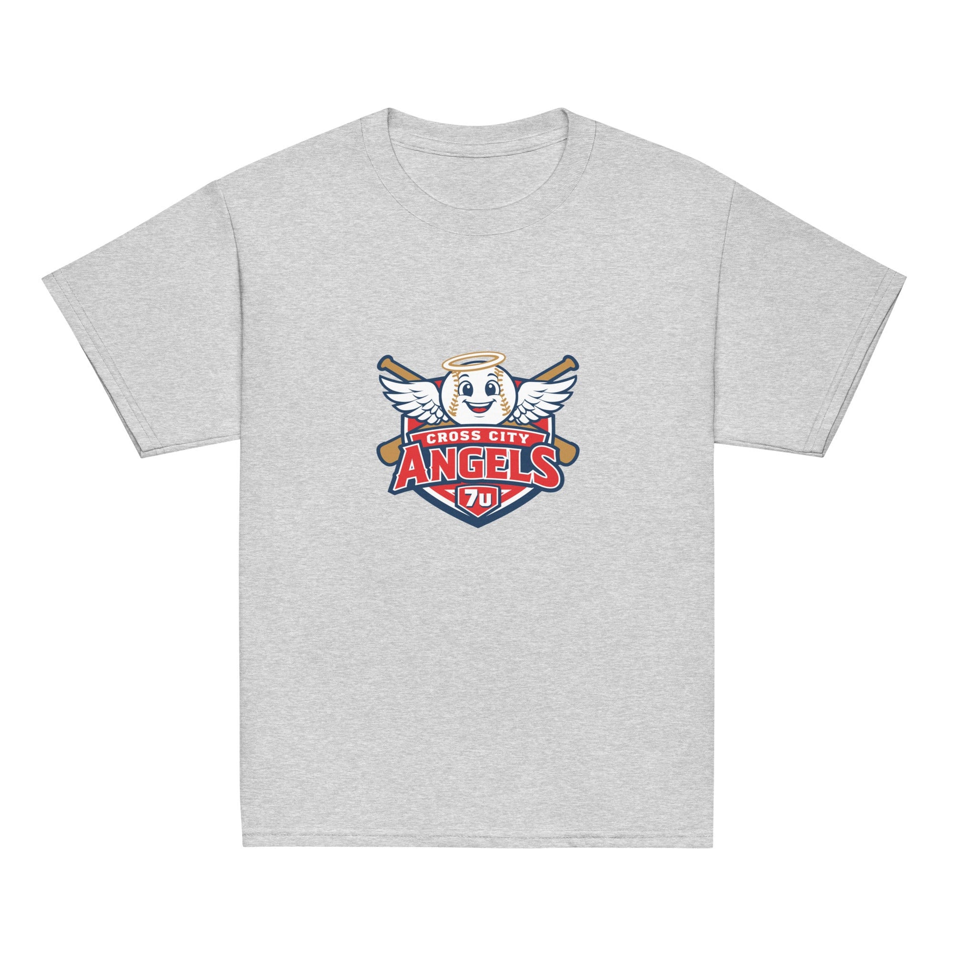 Classic | Youth T Shirt | Cross City Angels | Shield Logo