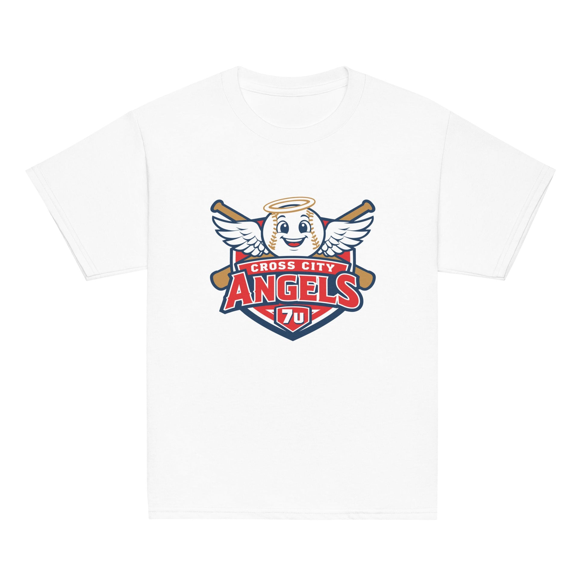 Classic | Youth T Shirt | Cross City Angels | Shield Logo