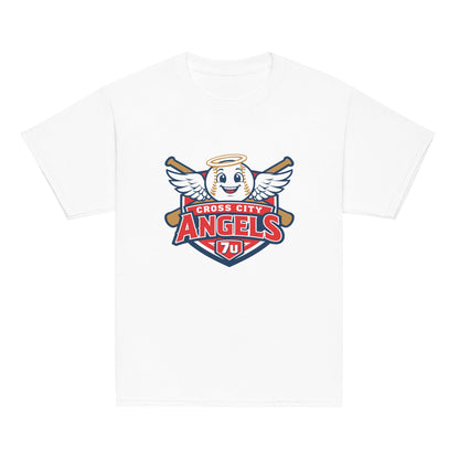 Classic | Youth T Shirt | Cross City Angels | Shield Logo
