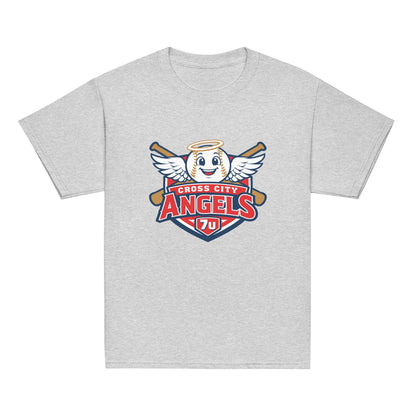 Classic | Youth T Shirt | Cross City Angels | Shield Logo