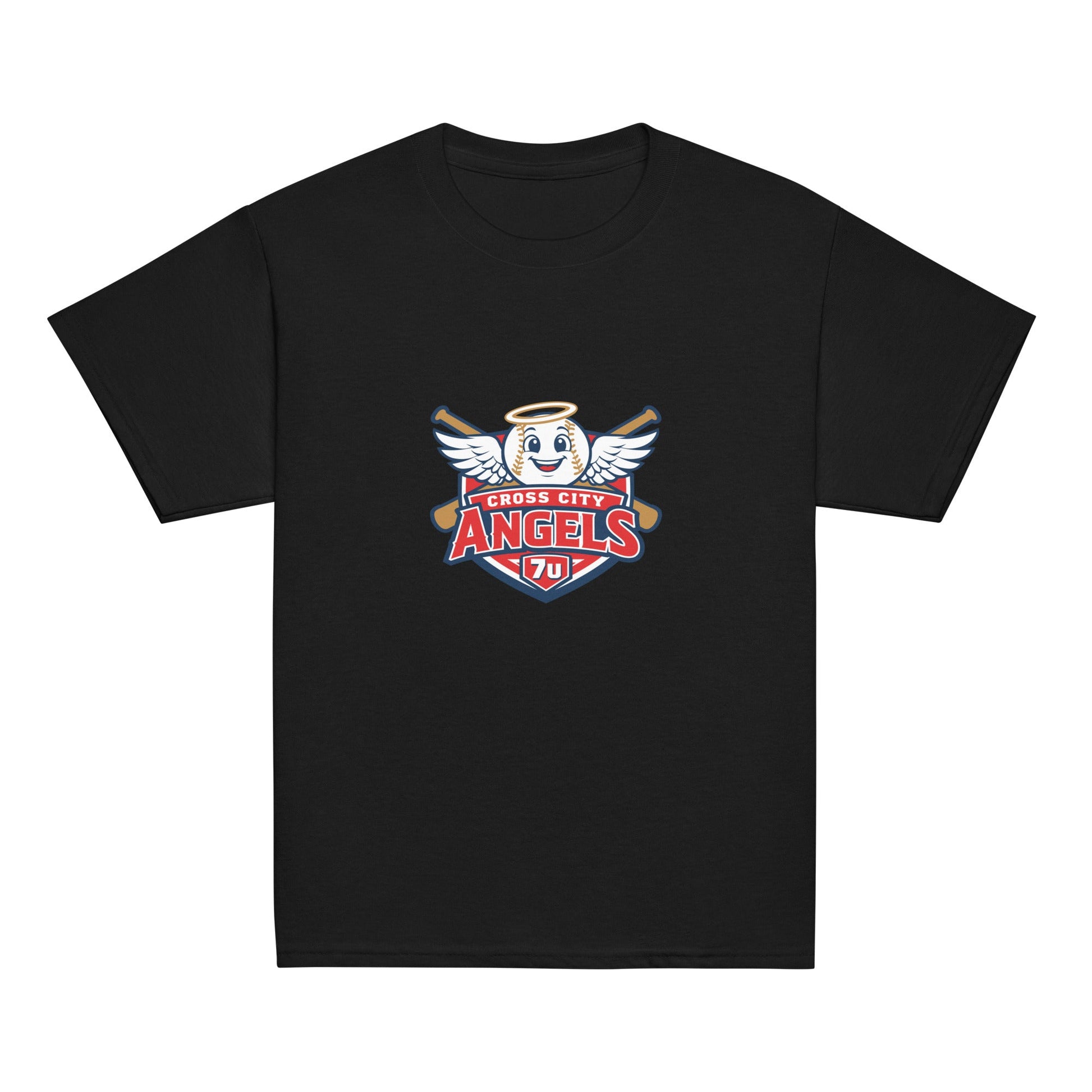 Classic | Youth T Shirt | Cross City Angels | Shield Logo