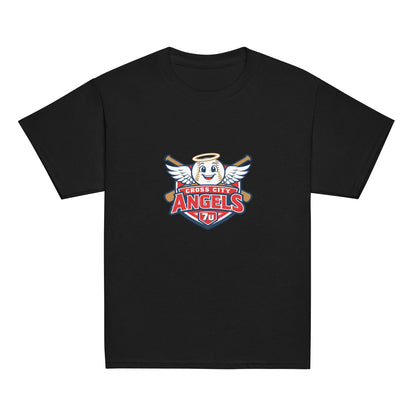 Classic | Youth T Shirt | Cross City Angels | Shield Logo