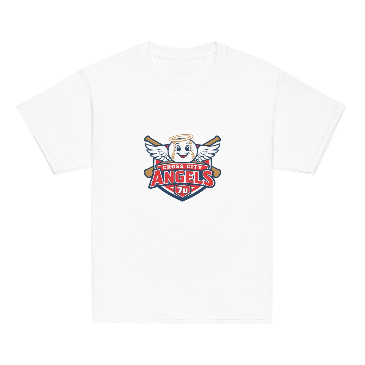 Classic | Youth T Shirt | Cross City Angels | Shield Logo