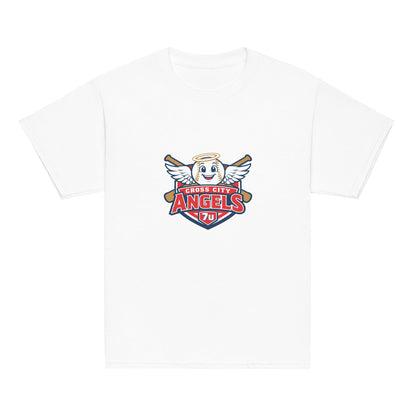 Classic | Youth T Shirt | Cross City Angels | Shield Logo